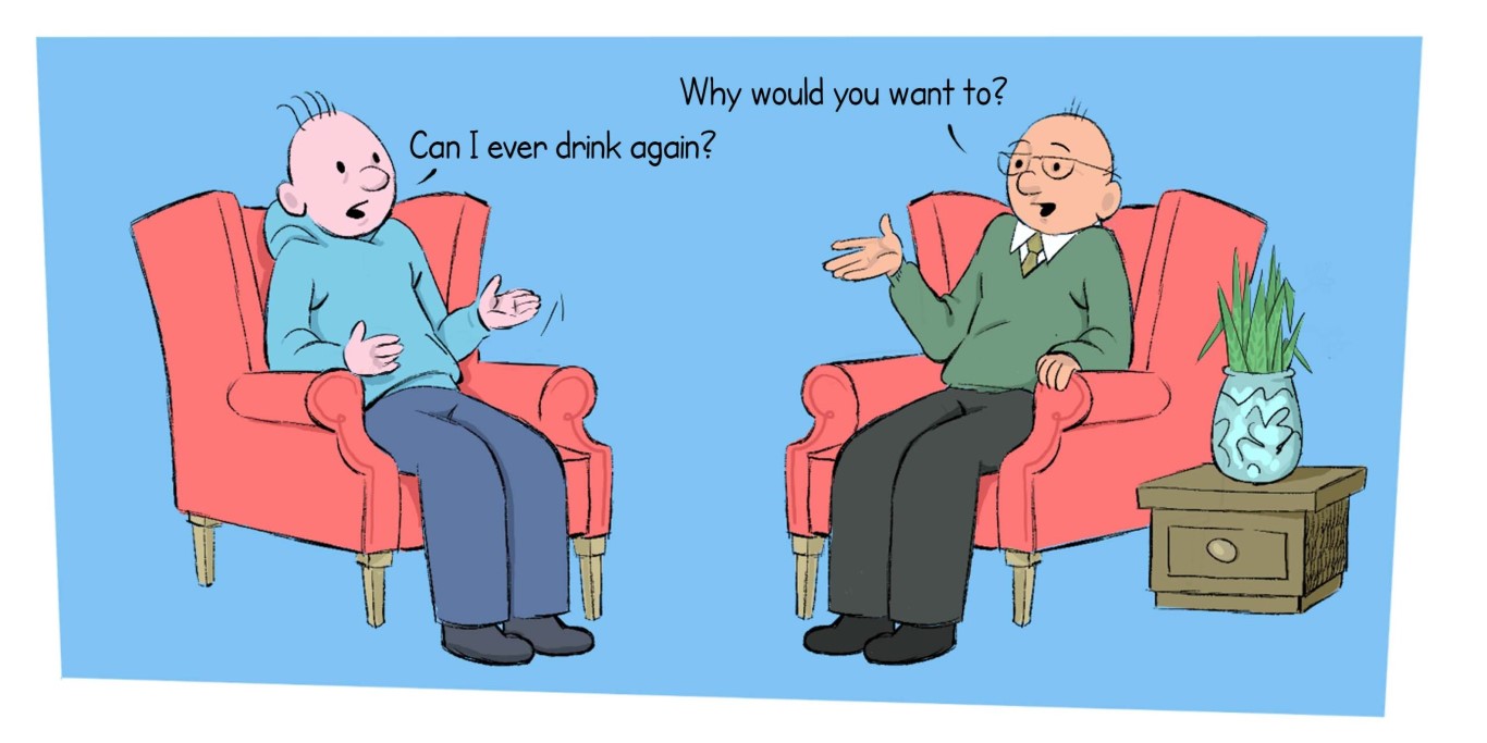 Finding Humor in Recovery: Comics on Stopping Drinking